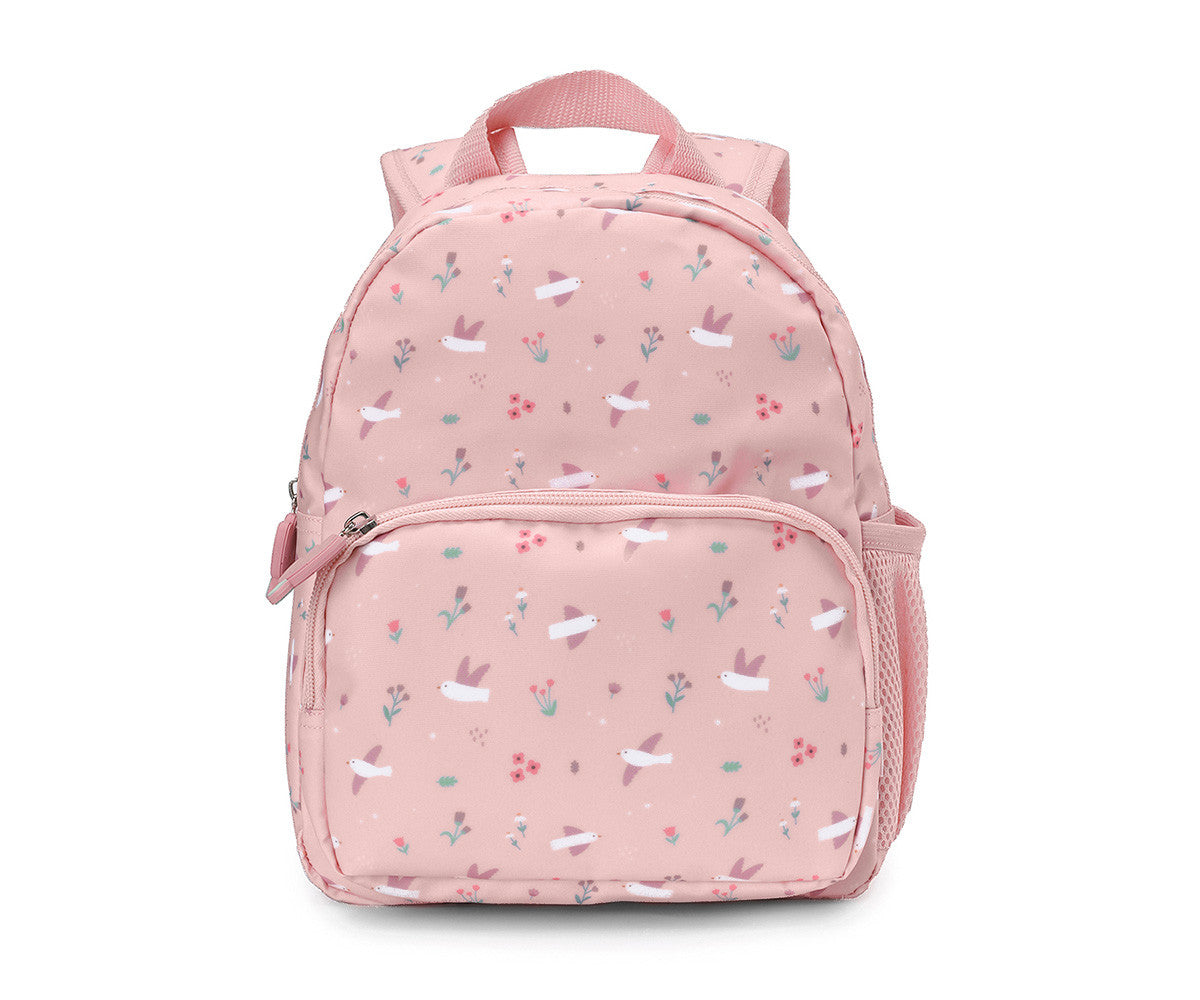 Mochila Infantil Personalizável, Blossom Birds