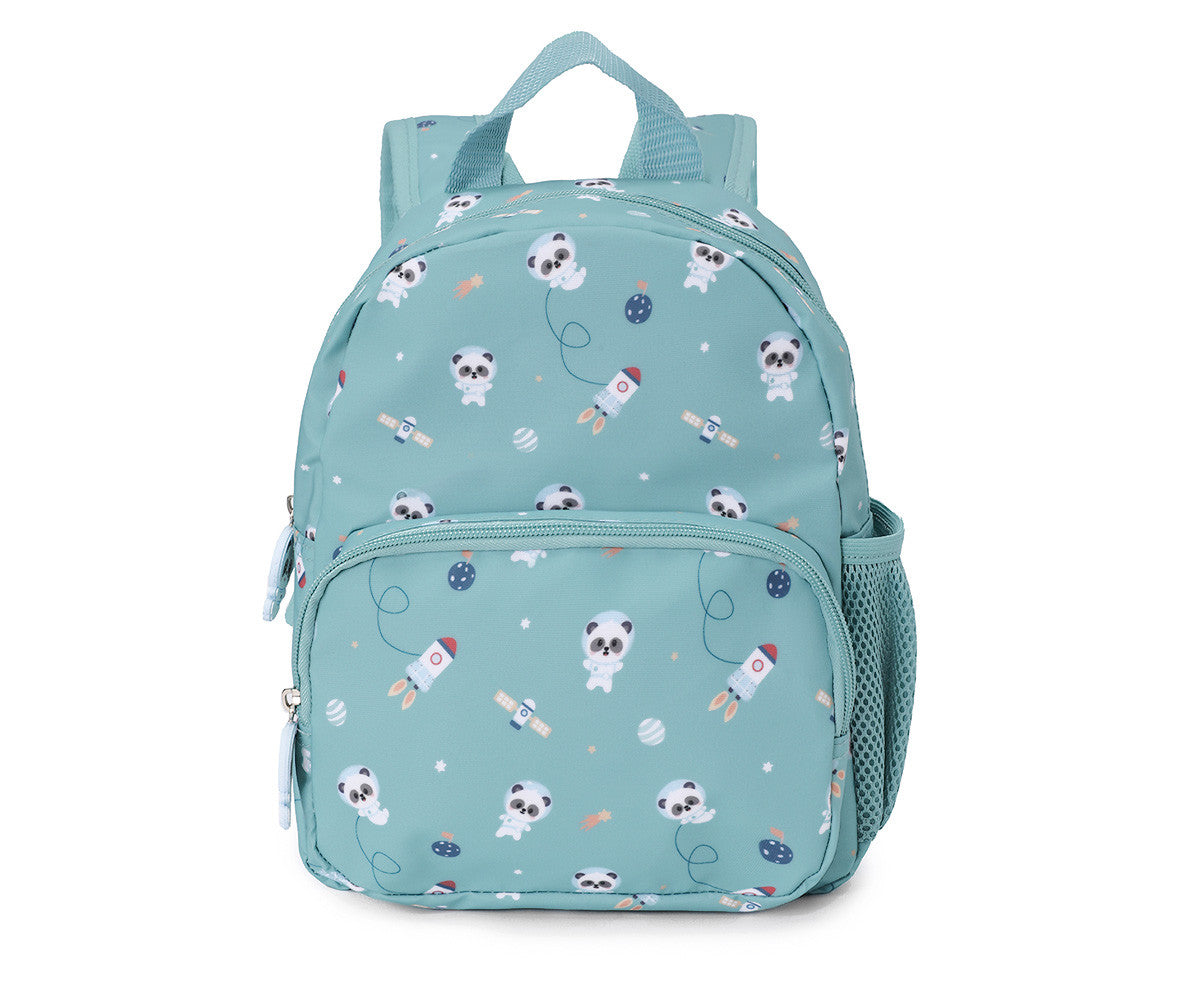 Mochila Infantil Personalizável, Pandas In Space