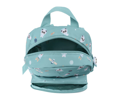 Mochila Infantil Personalizável, Pandas In Space