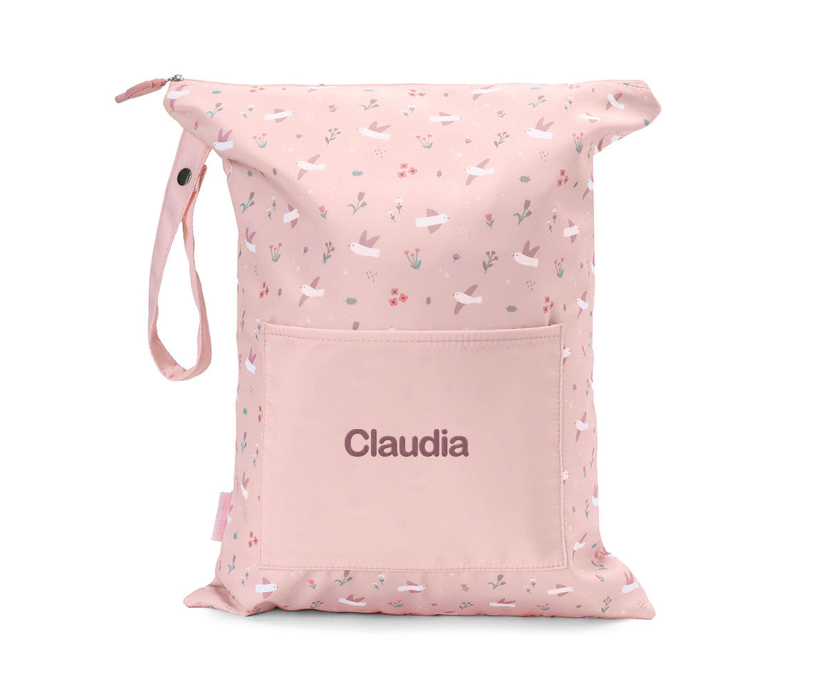 Bolsa Impermeável Infantil Personalizável, Blossom Birds