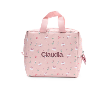 Lancheira Térmica Infantil Personalizável, Blossom Birds