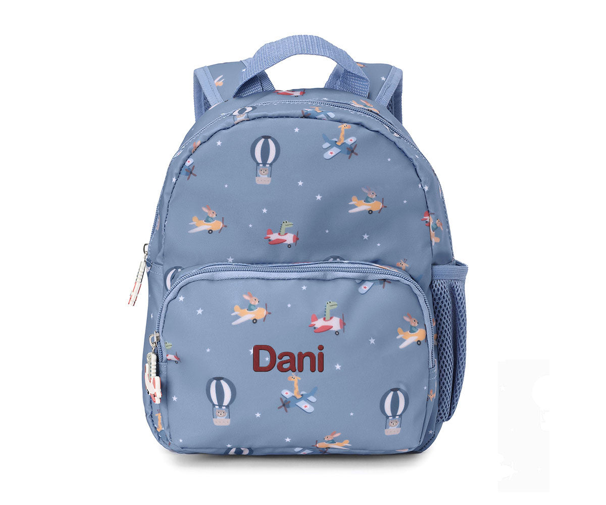Mochila Infantil Personalizável, Airplanes