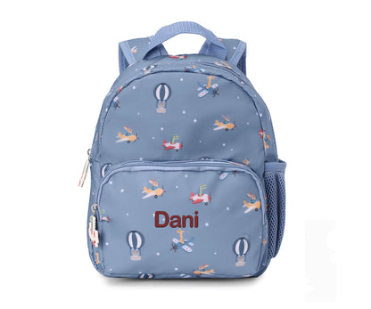 Mochila Infantil Personalizável, Airplanes