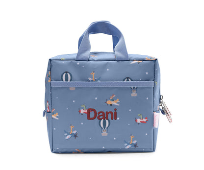 Lancheira Térmica Infantil Personalizável, Airplanes