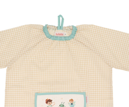 Bata com Bolso Central Vichy Personalizável, The Wooden Toy