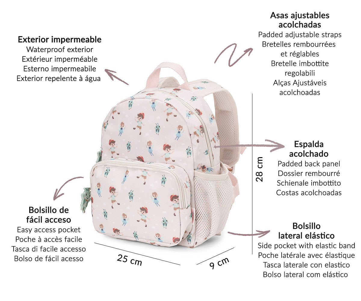Mochila Infantil Personalizável, The Wooden Toy