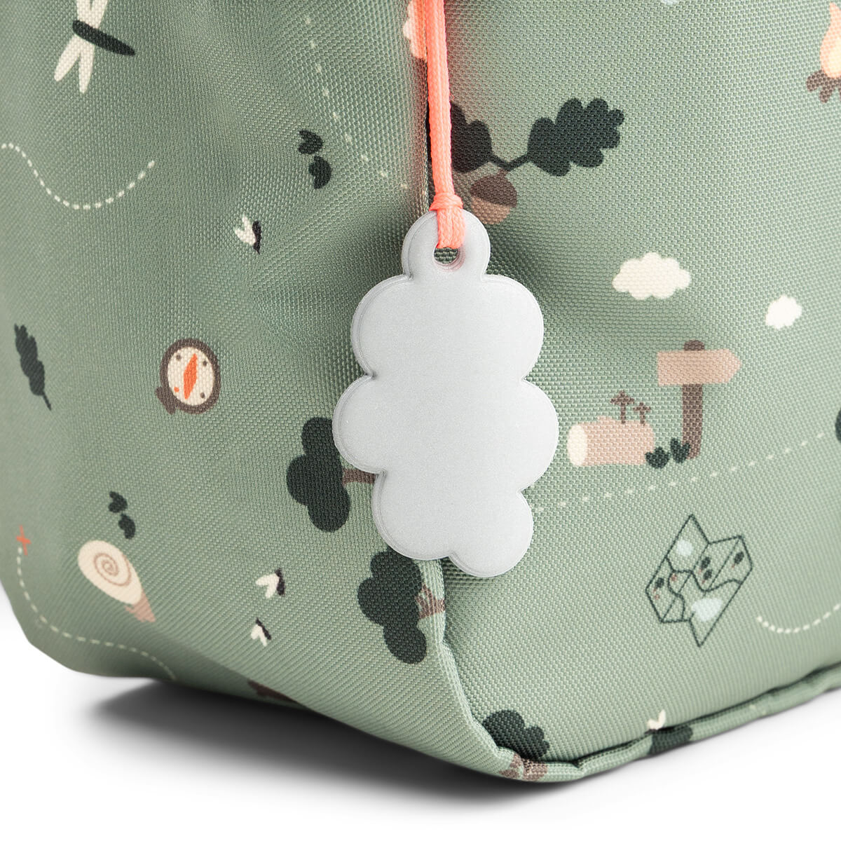 Mochila infantil, Tiny trails Green