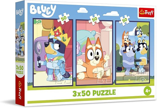 Puzzle Bluey 3 x 50 peças