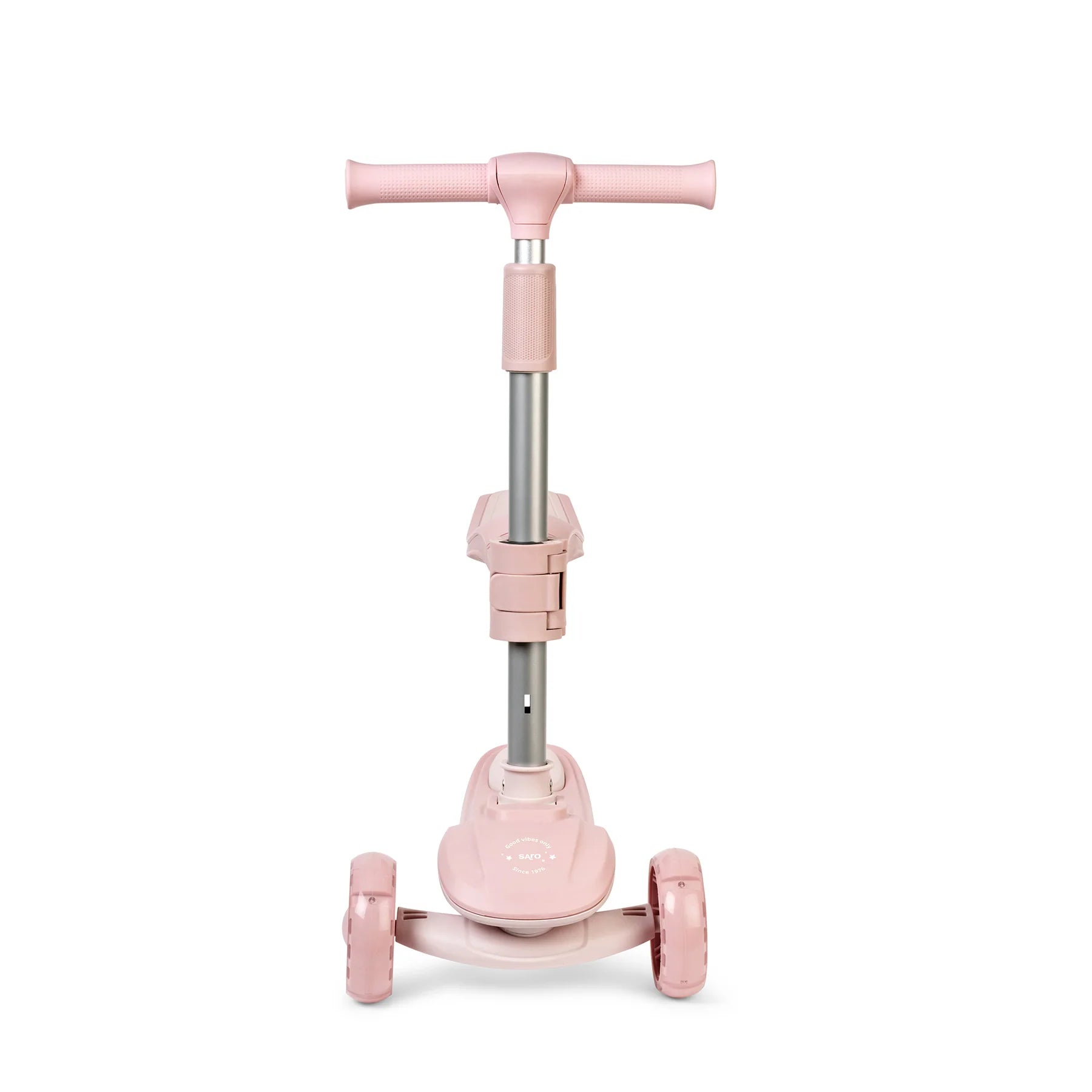 Trotinete Evolutiva Musical 2 em 1 Rosa, Saro