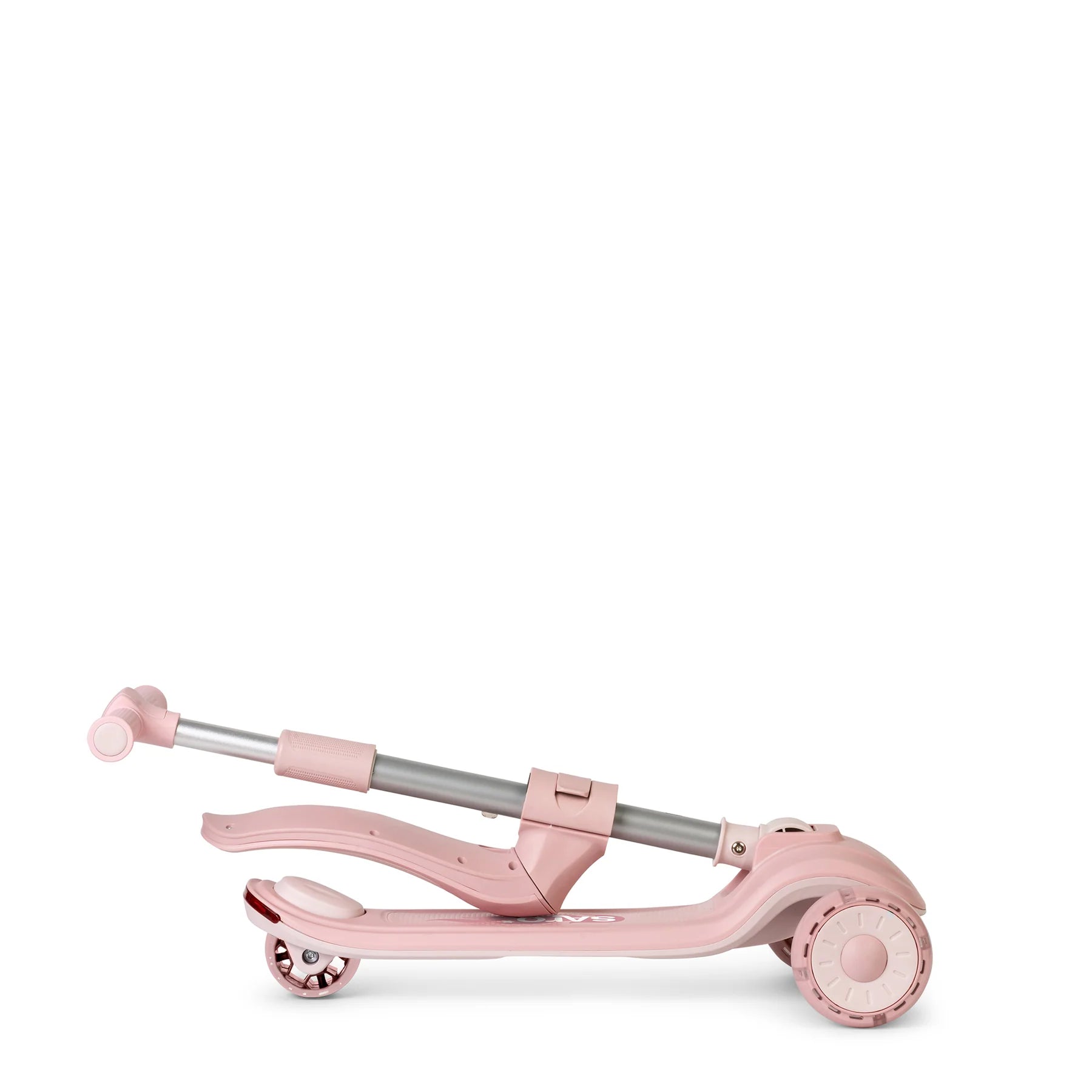 Trotinete Evolutiva Musical 2 em 1 Rosa, Saro