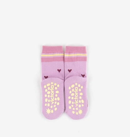 Victoria Barefoot - Meias antiderrapantes Dessins, Rosa
