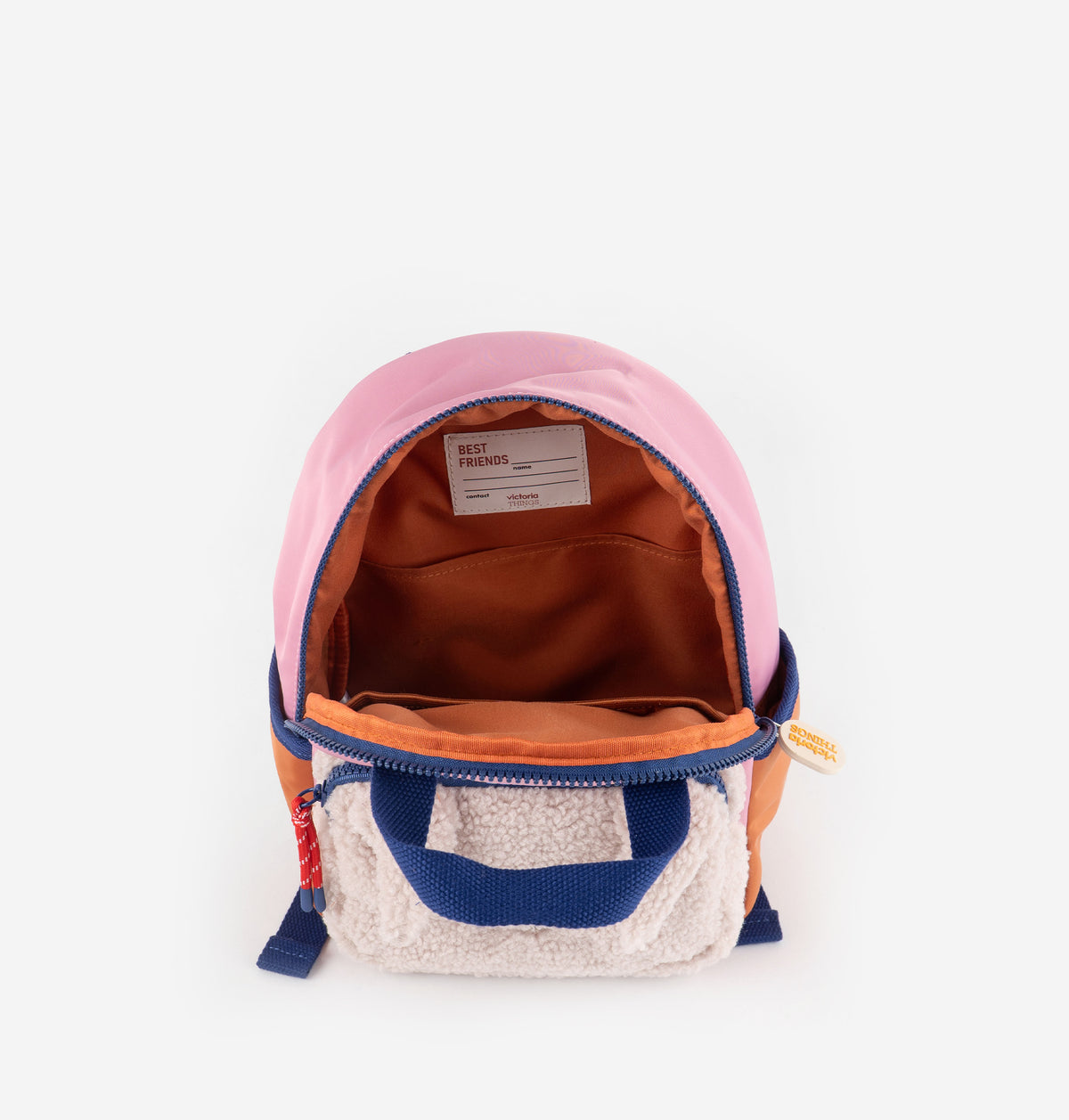 Mochila Perrito Rosa, Victoria
