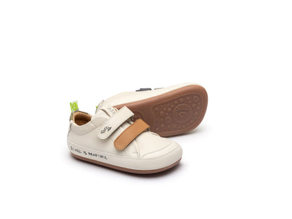 Tip Toey Joey Bossy Worm Tapioca / Hay / Slate Blue