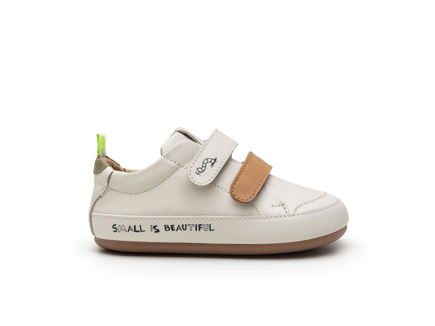 Tip Toey Joey Bossy Worm Tapioca / Hay / Slate Blue