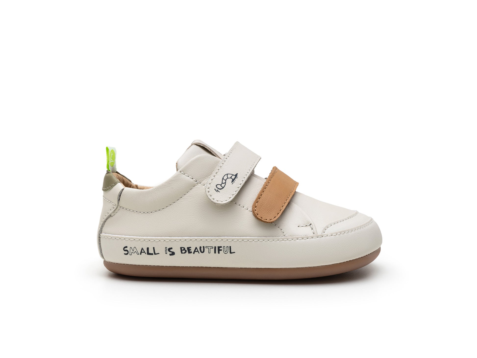 Tip Toey Joey Bossy Worm Tapioca / Hay / Slate Blue