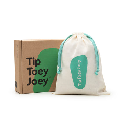 Tip Toey Joey - Sandálias Crunchy (Andar e Equilibrar), Tapioca/Blue Tang