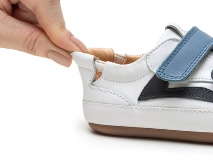 Tip Toey Joey Landy (Andar e Equilibrar), White / Navy / Ash