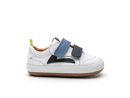 Tip Toey Joey Landy (Andar e Equilibrar), White / Navy / Ash