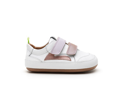 Tip Toey Joey Landy, White / Pink Dream / Rose Gold