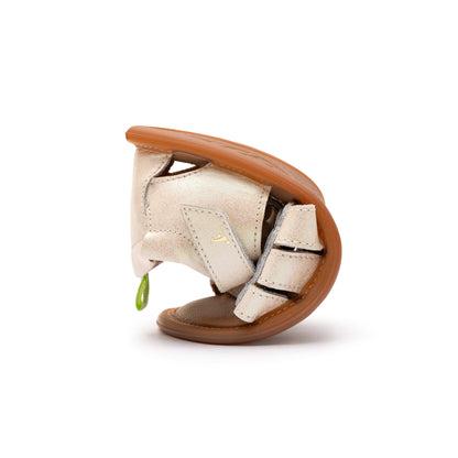 Tip Toey Joey - Sandálias Macaw (Andar e Equilibrar), White Dream/Mint/Denim