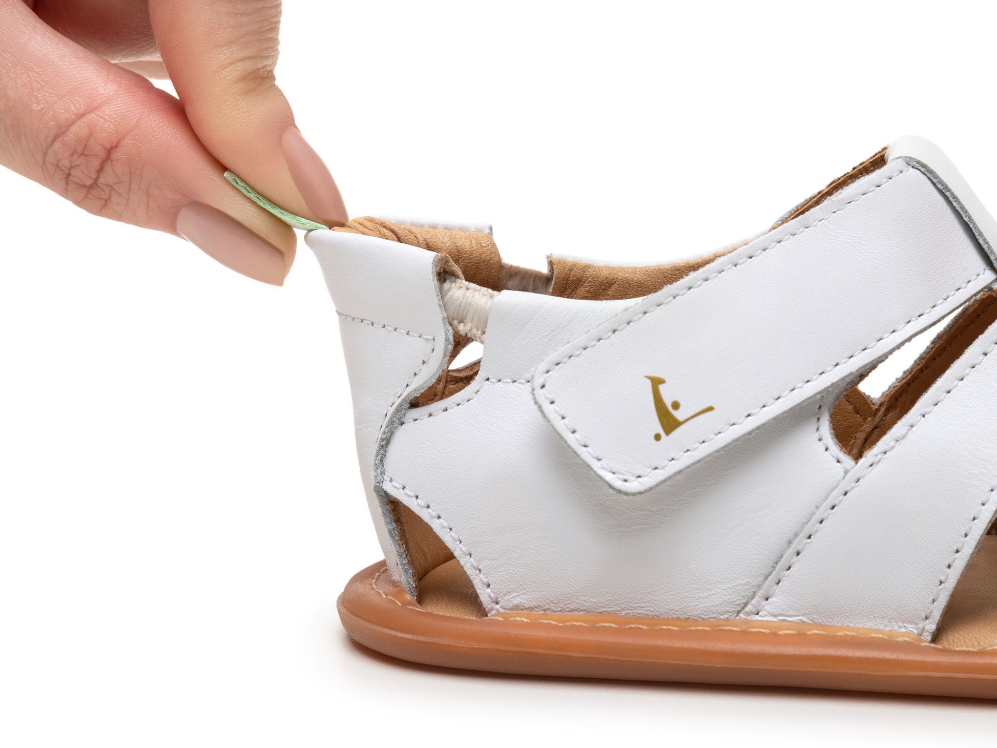 Tip Toey Joey - Sandálias Sandy (Andar e Equilibrar), White