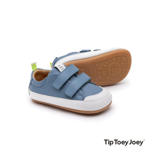 Bossy Colors Denim/White Tip Toey Joey