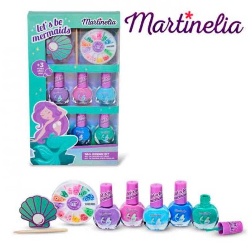 Set unhas lets be mermaid Martinelia