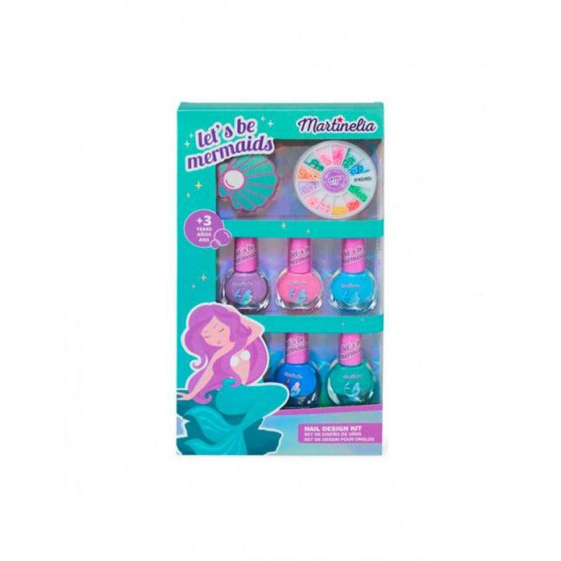 Set unhas lets be mermaid Martinelia