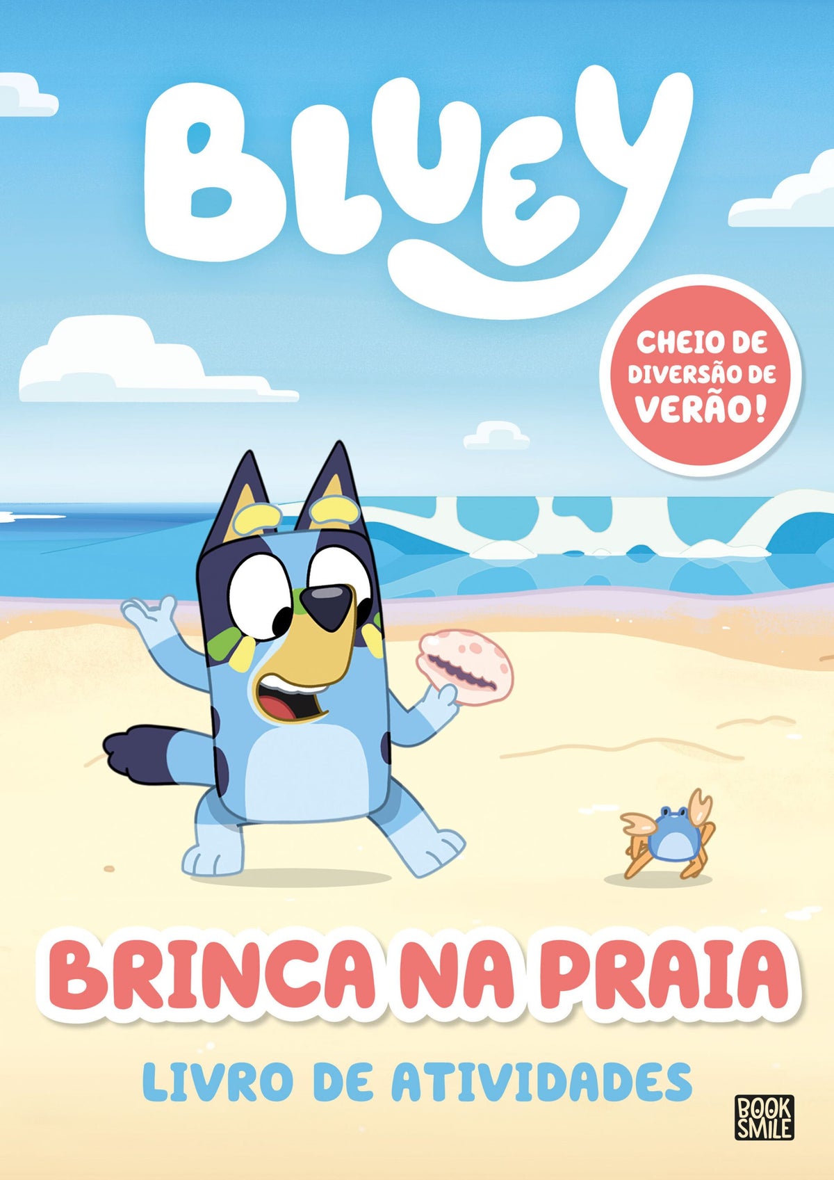 Bluey Brinca na Praia: Livro de Atividades