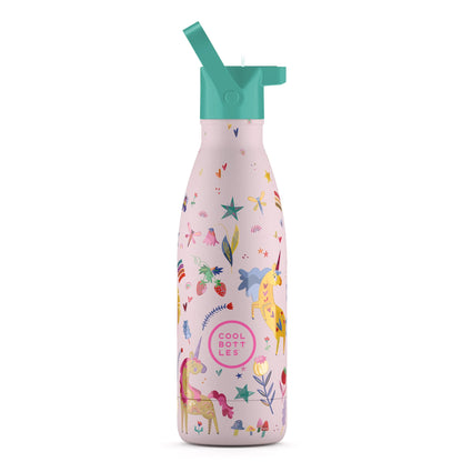 Garrafa térmica Cool Bottles, Funny Unicorns 350ml