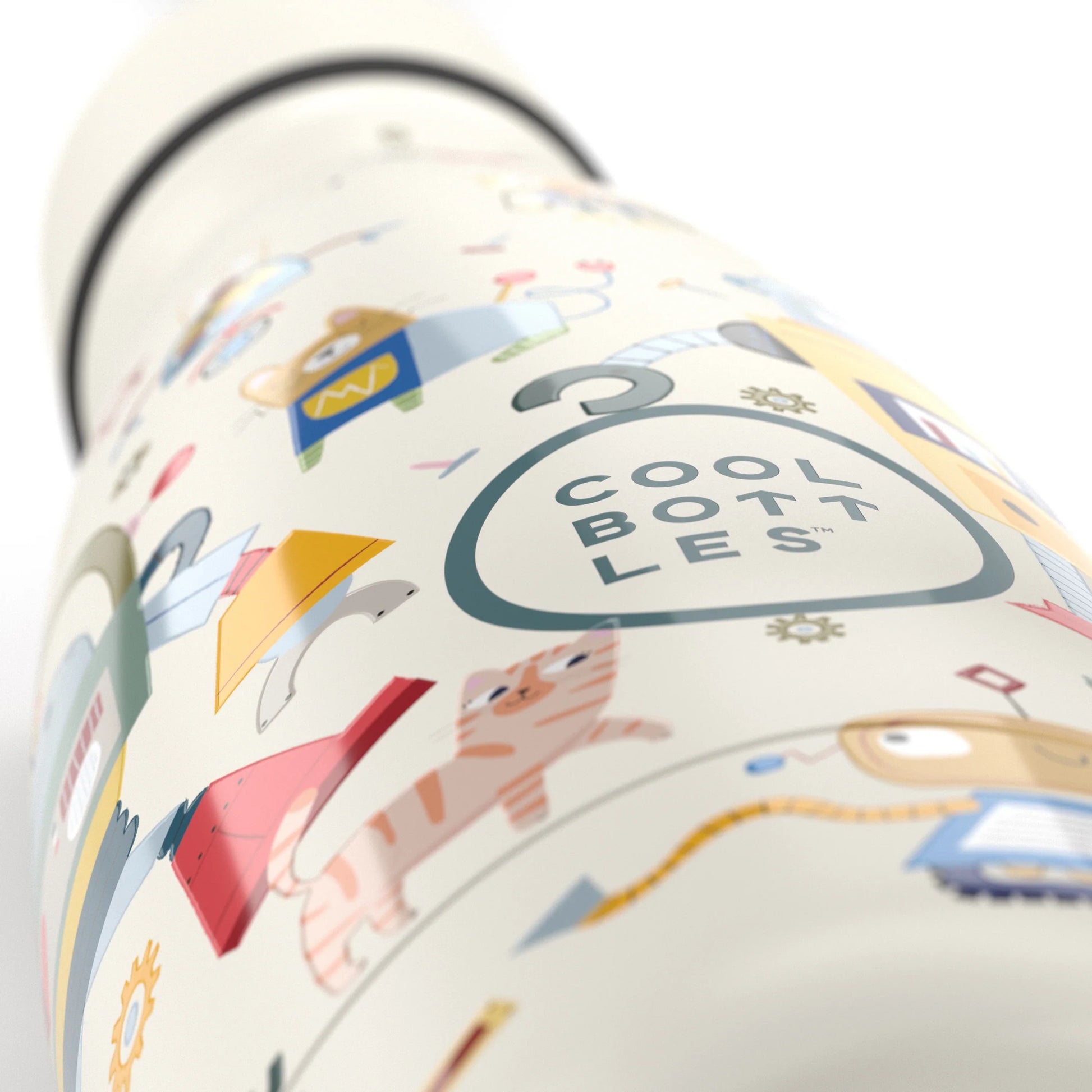 Garrafa térmica Cool Bottles, Messy Robots 350ml
