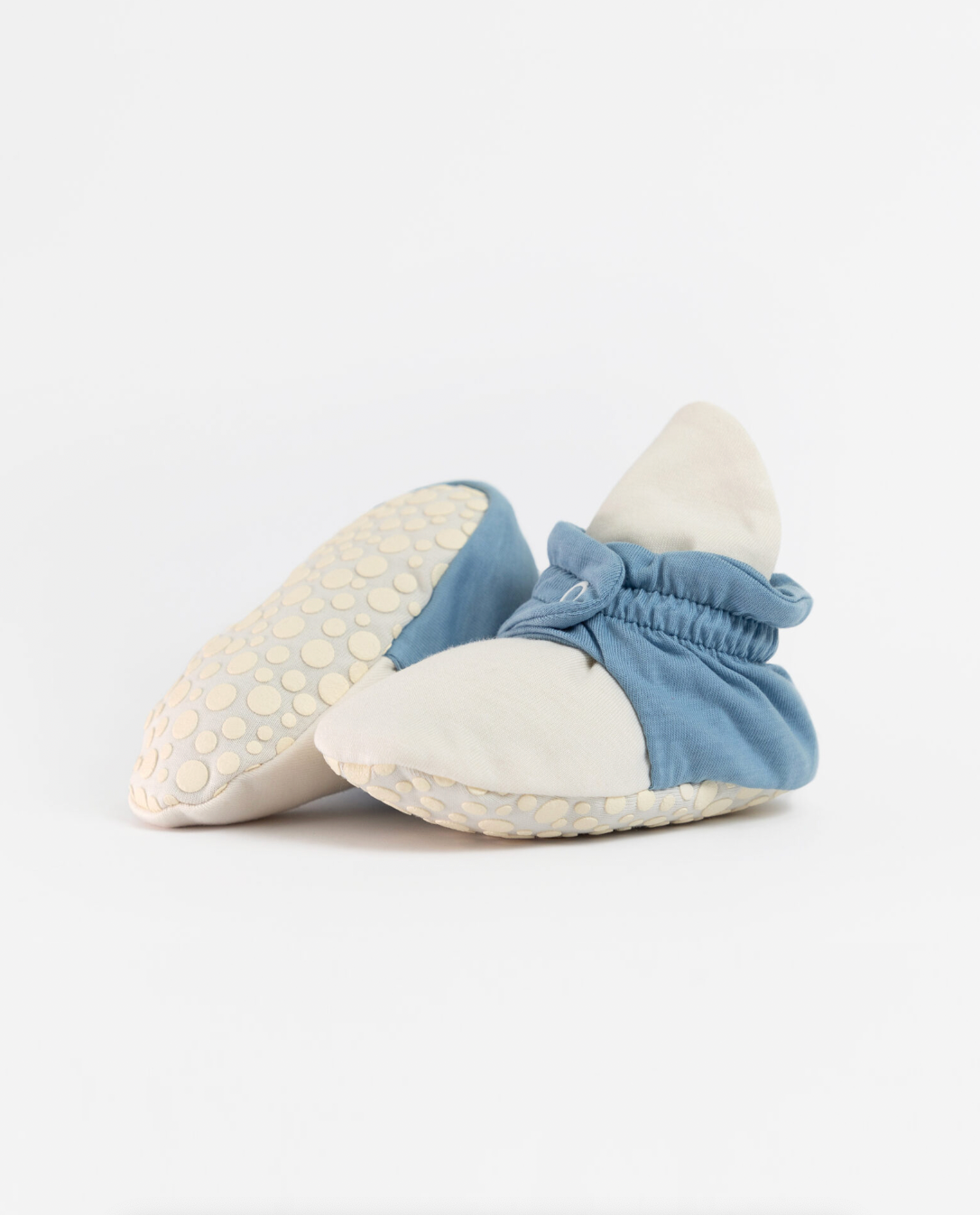 Zás Trás Baby Booties Fresh Collection, Blue Popcorn