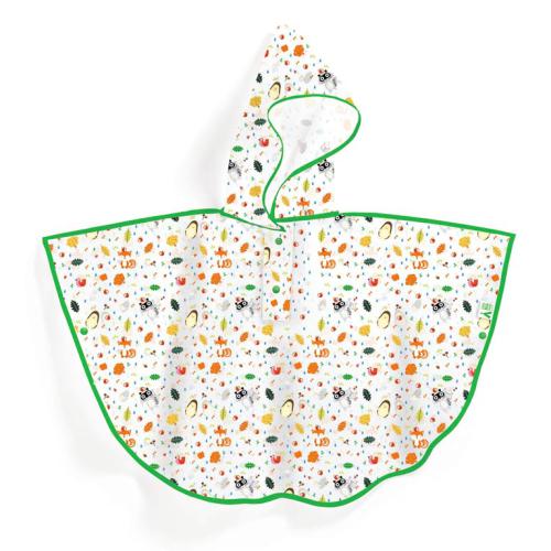 Capa de Chuva Animais da Floresta S (3-5 anos)