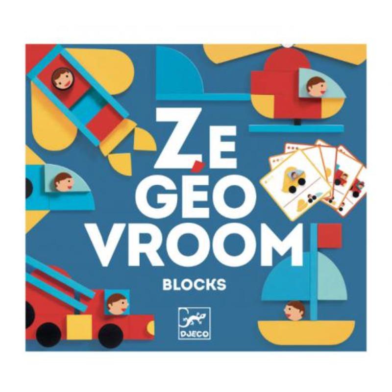 Ze Geo Vroom geométrico Djeco