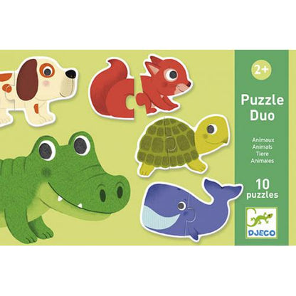 Puzzle Duo, Animais