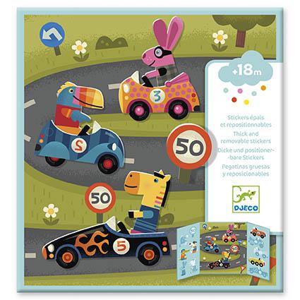 Carros - Autocolantes Reutilizáveis