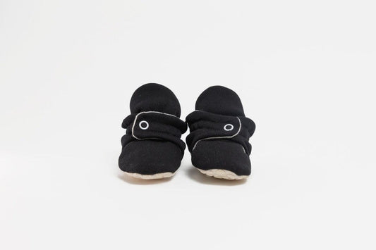 Zás Trás Baby Booties Black Frosting