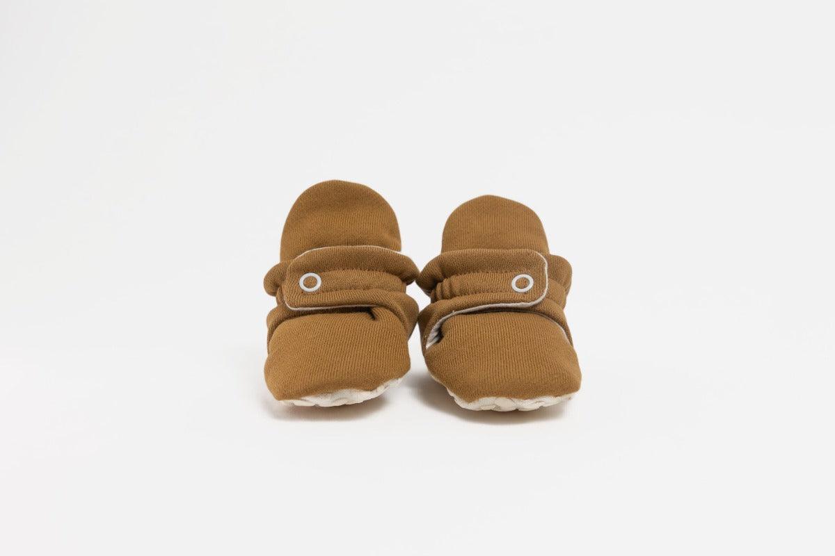 Zás Trás Baby Booties Honey Mustard