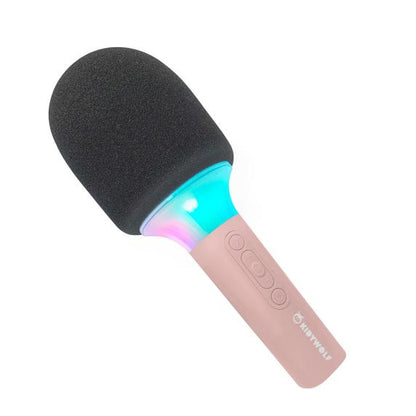 Microfone de Karaoke Rosa, Kidywolf