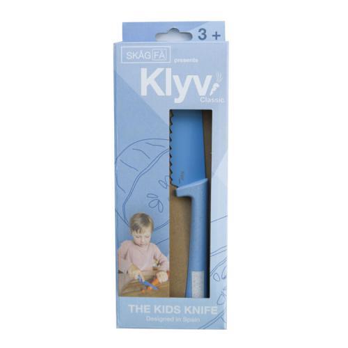 Faca de autonomia infantil, Klyv Clássico, Azul