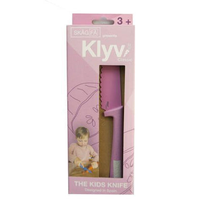 Faca de autonomia infantil, Klyv Clássico Rosa