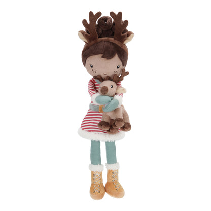 Boneca de Pano Macia Evi Christmas Edition, Little Dutch