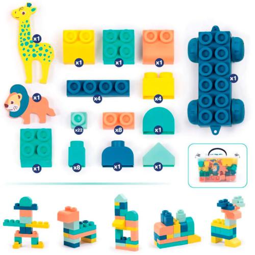 Briqui - Veículo com Blocos de Construção 12m+