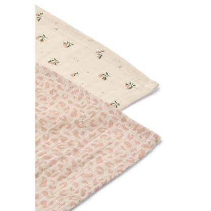 Musselinas Lewis, Mini leo / Mini Peach (pack 2), Liewood