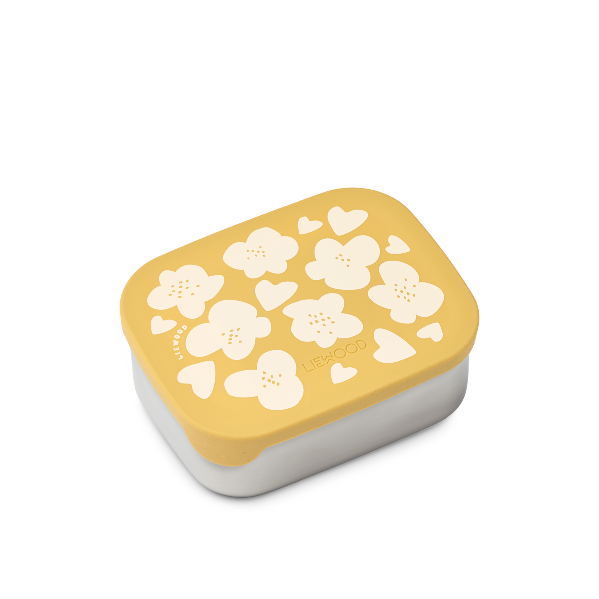 Lancheira Inox Arthur Flower/Lemon yellow, Liewood