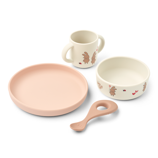 Conjunto de Refeição para Bebé em Silicone Wild child, Liewood