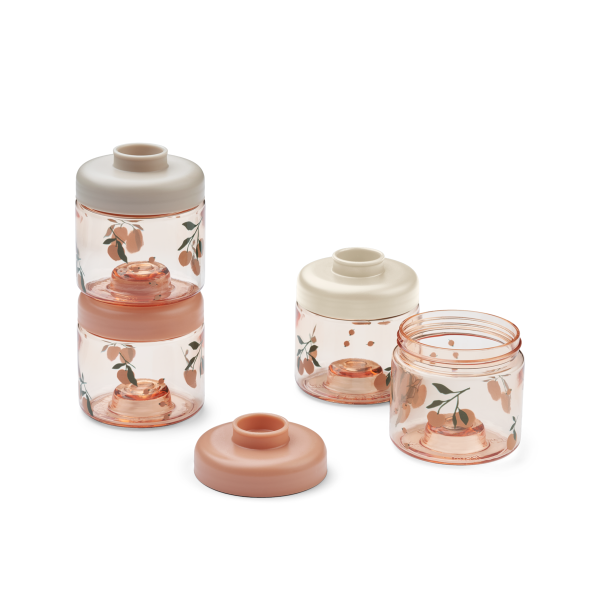 Bebe Shell Copos reutilizáveis comida para bebé Peach/Sea Shell, Liewood – Pitusca ...