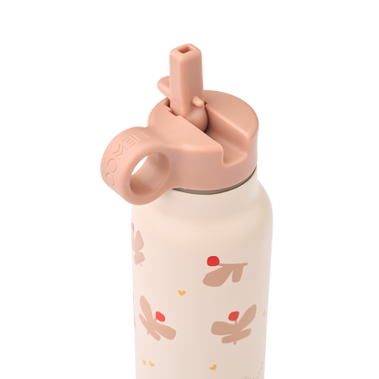 Garrafa Térmica Butterfly/Apple Blossom 350 ml, Liewood