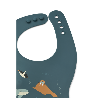 Babete Silicone Impermeável Artic Sea, Liewood