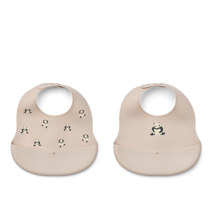 Babete Silicone Impermeável Panda, Liewood